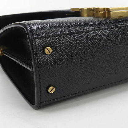 中古 サンローラン ハンドバッグ レディース ブランド SAINT LAURENT カサンドラ トップハンドル 623930 ブラック バッグ USDSL98017011