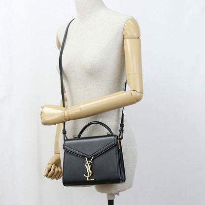 中古 サンローラン ハンドバッグ レディース ブランド SAINT LAURENT カサンドラ トップハンドル 623930 ブラック バッグ USDSL98017011