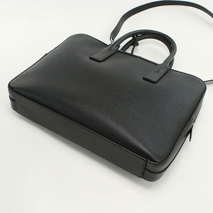 中古 サンローラン ブリーフケース メンズ ブランド SAINT LAURENT ミュージアム レザー 377865 ブラック バッグ USDSL98128011