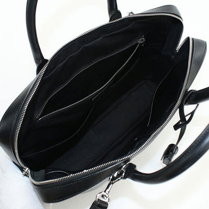 中古 サンローラン ブリーフケース メンズ ブランド SAINT LAURENT ミュージアム レザー 377865 ブラック バッグ USDSL98128011