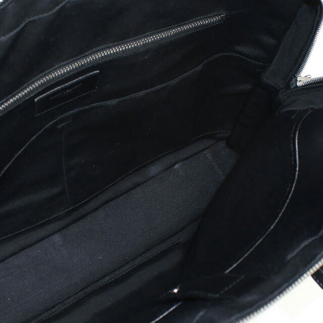 中古 サンローラン ブリーフケース メンズ ブランド SAINT LAURENT ミュージアム レザー 377865 ブラック バッグ USDSL98128011