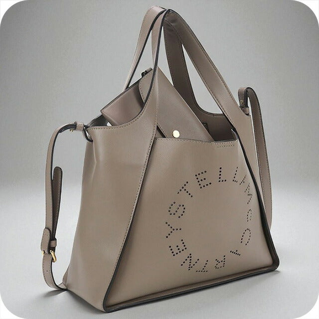 中古 ステラマッカートニー トートバッグ レディース ブランド STELLA MCCARTNEY ロゴ クロスボディ 513860 W8542 ベージュ バッグ USDSTM97418011
