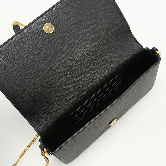 中古 ヴァレンティノ 斜め掛け ショルダーバッグ レディース ブランド VALENTINO チェーン レザー 2W2P0Y63SNP ブラック バッグ USDVA106109011