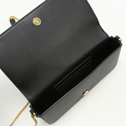 中古 ヴァレンティノ 斜め掛け ショルダーバッグ レディース ブランド VALENTINO チェーン レザー 2W2P0Y63SNP ブラック バッグ USDVA106109011