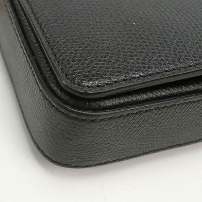 中古 ヴァレンティノ 斜め掛け ショルダーバッグ レディース ブランド VALENTINO チェーン レザー 2W2P0Y63SNP ブラック バッグ USDVA106109011