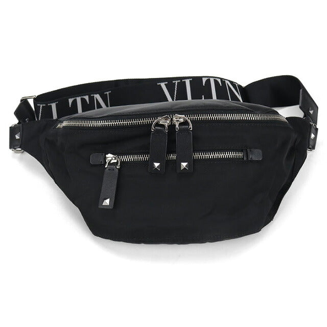 中古 ヴァレンティノ ボディバッグ メンズ ブランド VALENTINO VLTN