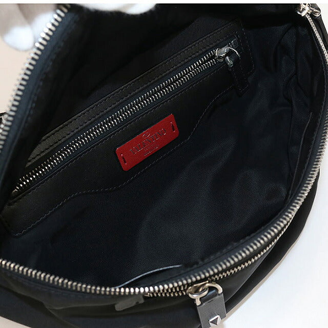 中古 ヴァレンティノ ボディバッグ メンズ ブランド VALENTINO VLTN