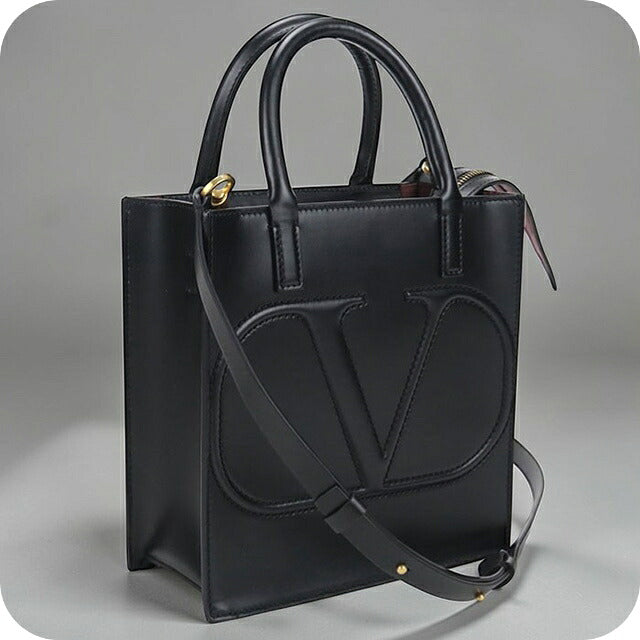 中古 ヴァレンティノ ハンドバッグ レディース ブランド VALENTINO 2WAY ブラック バッグ USDVA107068011