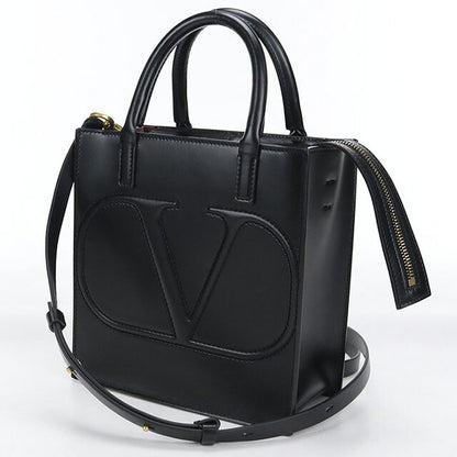 中古 ヴァレンティノ ハンドバッグ レディース ブランド VALENTINO 2WAY ブラック バッグ USDVA107068011