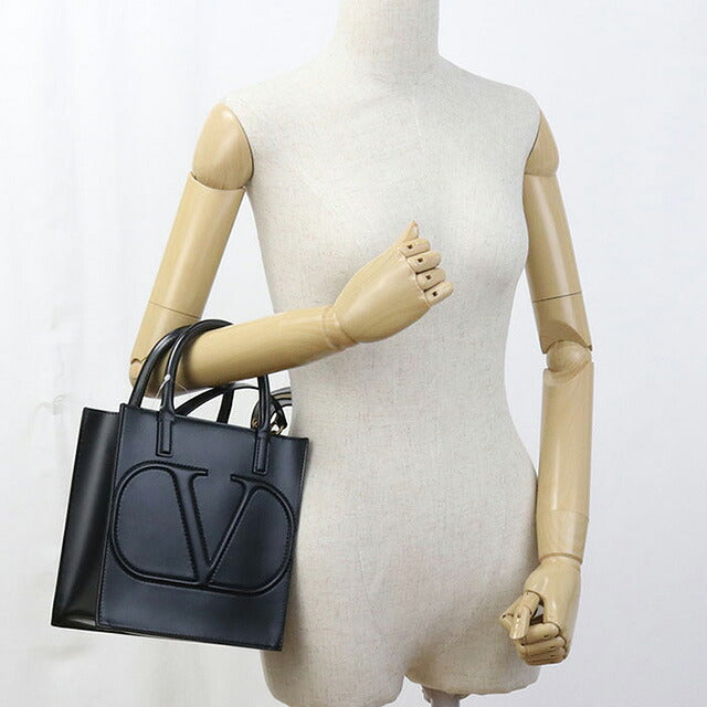 中古 ヴァレンティノ ハンドバッグ レディース ブランド VALENTINO 2WAY ブラック バッグ USDVA107068011