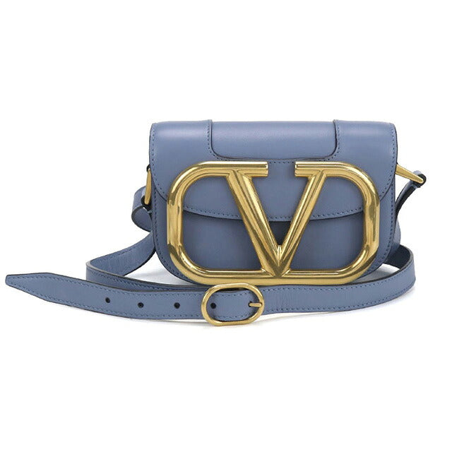 中古 ヴァレンティノ 斜め掛け ショルダーバッグ レディース ブランド VALENTINO ブルー バッグ USDVA107371011