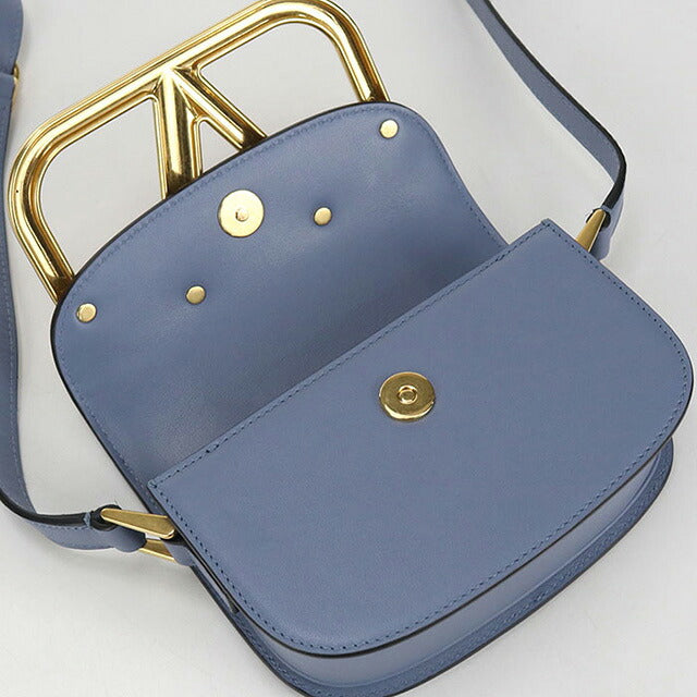 中古 ヴァレンティノ 斜め掛け ショルダーバッグ レディース ブランド VALENTINO ブルー バッグ USDVA107371011
