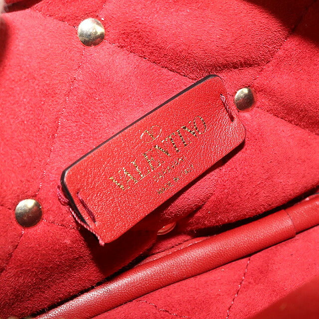 中古 ヴァレンティノ 斜め掛け ショルダーバッグ レディース ブランド VALENTINO ロックスタッズ ブラック バッグ USDVA107372011