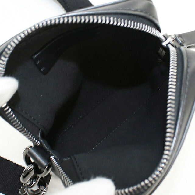 中古 ヴァレンチノ ショルダーバッグ メンズ ブランド VALENTINO VLTN スモール レザー ブラック USDVA115758011
