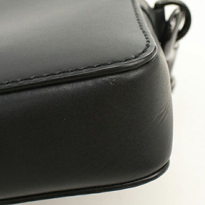 中古 ヴァレンチノ ショルダーバッグ メンズ ブランド VALENTINO VLTN スモール レザー ブラック USDVA115758011