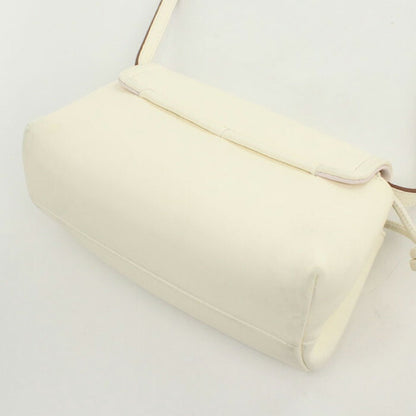 中古 ヴァレンティノ ショルダーバッグ レディース ブランド VALENTINO レザー ホワイト バッグ USDVA95737011