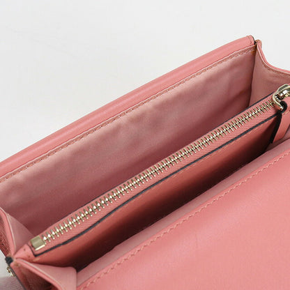 中古 ヴァレンティノ チェーンウォレット レディース ブランド VALENTINO ロックスタッズ レザー ピンク 財布 USDVA96658011