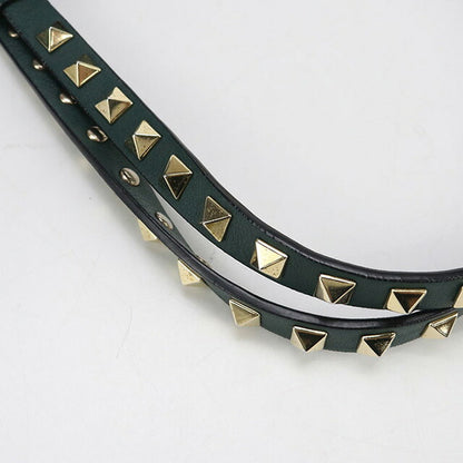 中古 ヴァレンティノ トートバッグ レディース ブランド VALENTINO 2WAY レザー グリーン バッグ USDVA99884011