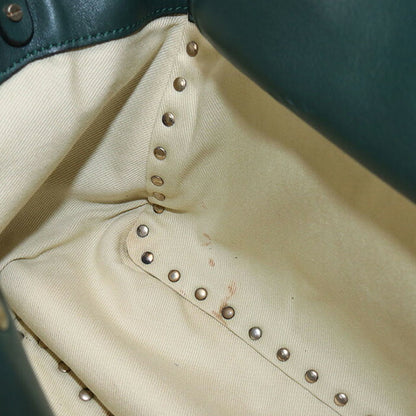 中古 ヴァレンティノ トートバッグ レディース ブランド VALENTINO 2WAY レザー グリーン バッグ USDVA99884011