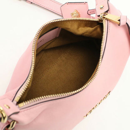 中古 ジャンニ・ヴェルサーチ 斜め掛け ショルダーバッグ レディース ブランド Gianni Versace 2WAY レザー 1018302 ピンク バッグ USDVE98085011