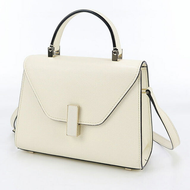 中古 ヴァレクストラ ハンドバッグ レディース ブランド VALEXTRA マイクロ イジィデ 2WAY WBES0022028LOC99WW ホワイト バッグ USDVX100236011