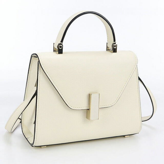 中古 ヴァレクストラ ハンドバッグ レディース ブランド VALEXTRA マイクロ イジィデ 2WAY WBES0022028LOC99WW ホワイト バッグ USDVX100236011