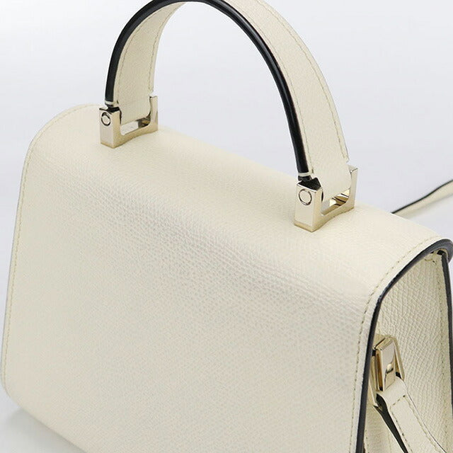 中古 ヴァレクストラ ハンドバッグ レディース ブランド VALEXTRA マイクロ イジィデ 2WAY WBES0022028LOC99WW ホワイト バッグ USDVX100236011