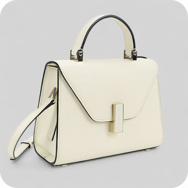 中古 ヴァレクストラ ハンドバッグ レディース ブランド VALEXTRA マイクロ イジィデ 2WAY WBES0022028LOC99WW ホワイト バッグ USDVX100236011