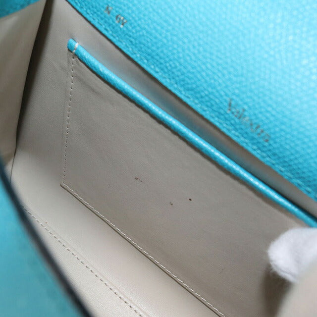 中古 ヴァレクストラ ハンドバッグ レディース ブランド VALEXTRA ミニ イジィデ 2WAY ブルー バッグ USDVX100563011