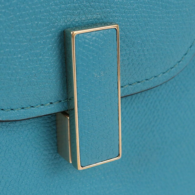 中古 ヴァレクストラ ハンドバッグ レディース ブランド VALEXTRA ミニ イジィデ 2WAY ブルー バッグ USDVX100563011