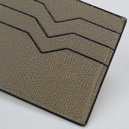 中古 ヴァレクストラ カードケース ユニセックス ブランド VALEXTRA マネークリップ ベージュ 財布 USDVX102834011