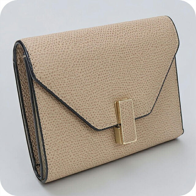 中古 ヴァレクストラ 三つ折り財布 三折財布 コンパクト ユニセックス ブランド VALEXTRA イジィデ　ウォレット SGES0005028LOCPS USDVX116506011