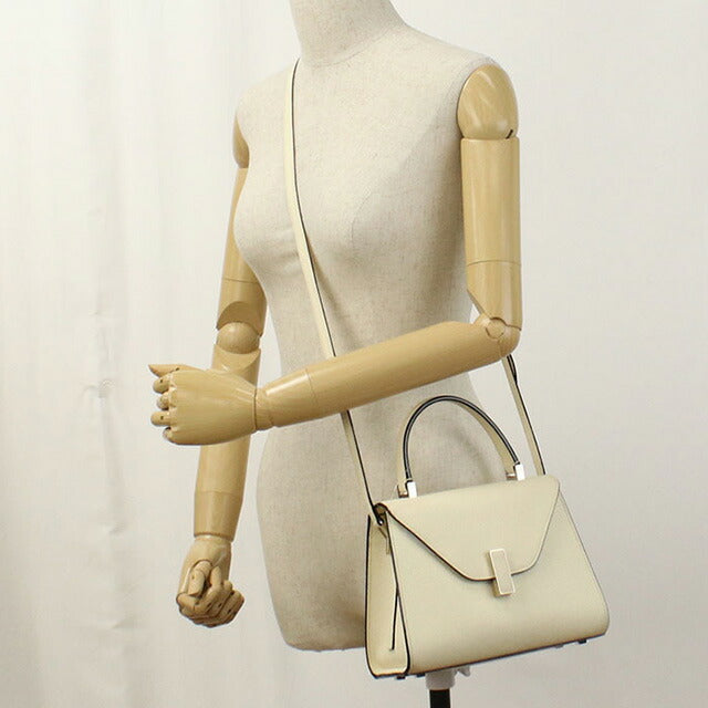 中古 ヴァレクストラ ハンドバッグ レディース ブランド VALEXTRA ミニ イジィデ レザー ホワイト バッグ USDVX94836011