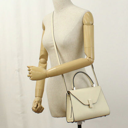 中古 ヴァレクストラ ハンドバッグ レディース ブランド VALEXTRA ミニ イジィデ レザー ホワイト バッグ USDVX94836011