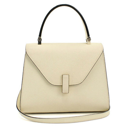 中古 ヴァレクストラ ハンドバッグ レディース ブランド VALEXTRA ミニ イジィデ レザー ホワイト バッグ USDVX94836011