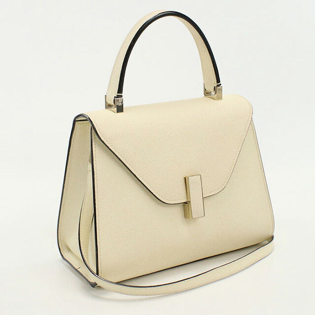 中古 ヴァレクストラ ハンドバッグ レディース ブランド VALEXTRA ミニ イジィデ レザー ホワイト バッグ USDVX94836011