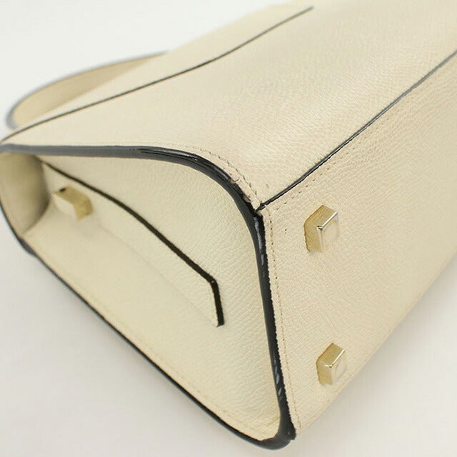 中古 ヴァレクストラ ハンドバッグ レディース ブランド VALEXTRA ミニ イジィデ レザー ホワイト バッグ USDVX94836011