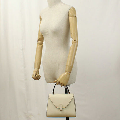 中古 ヴァレクストラ ハンドバッグ レディース ブランド VALEXTRA ミニ イジィデ レザー ホワイト バッグ USDVX94836011