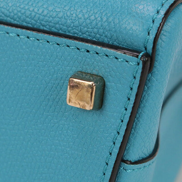 中古 ヴァレクストラ ハンドバッグ レディース ブランド VALEXTRA スモール トリエンナーレ 2WAY WBTR0095028LOC99 ブルー バッグ USDVX98823011