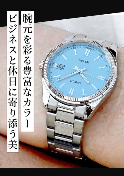 カシオ チープカシオ STANDARD クォーツ 電池式 腕時計 ブランド メンズ レディース チプカシ CASIO アナログ スカイブルー ブラック ネイビー グリーン ホワイト 黒 選べるモデル おしゃれ 防水 かわいい プレゼント 実用的