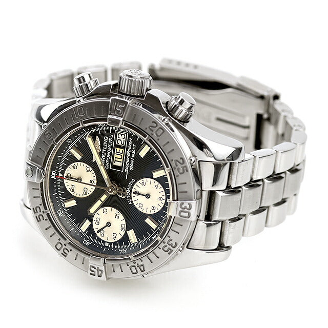 中古 ブライトリング BREITLING スーパーオーシャン クロノグラフ クロノメーター Breitling13 A13340 アナログ 腕時計 ブランド メンズ UW-BR-SO-00002
