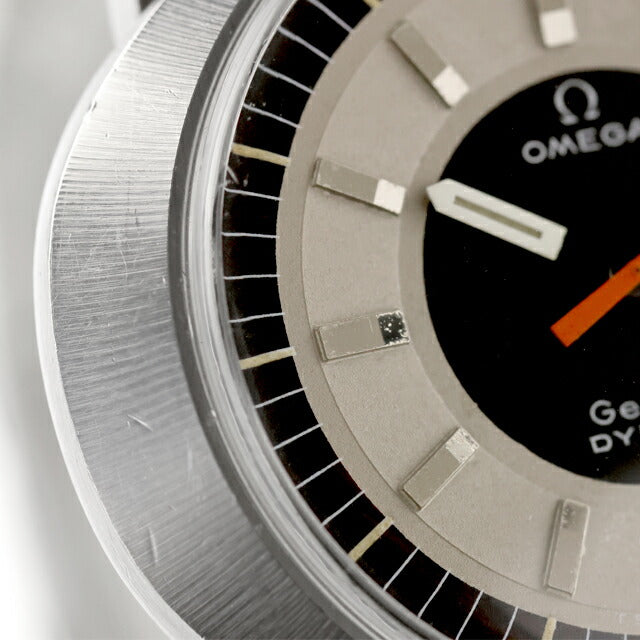 中古 OH済 オメガ OMEGA ジュネーブ ダイナミック Geneve Dynamic レトロフューチャー 135.033 アナログ 腕時計 ブランド メンズ グレー UW-BTY-B0014