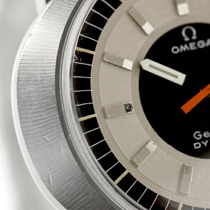 中古 OH済 オメガ OMEGA ジュネーブ ダイナミック Geneve Dynamic レトロフューチャー 135.033 アナログ 腕時計 ブランド メンズ グレー UW-BTY-B0014