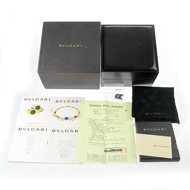 中古 外装仕上げ済 ブルガリ BVLGARI レッタンゴロ オートマティック アラビアインデックス レクタンギュラー RT45S アナログ 腕時計 メンズ UW-BV-OT-00003