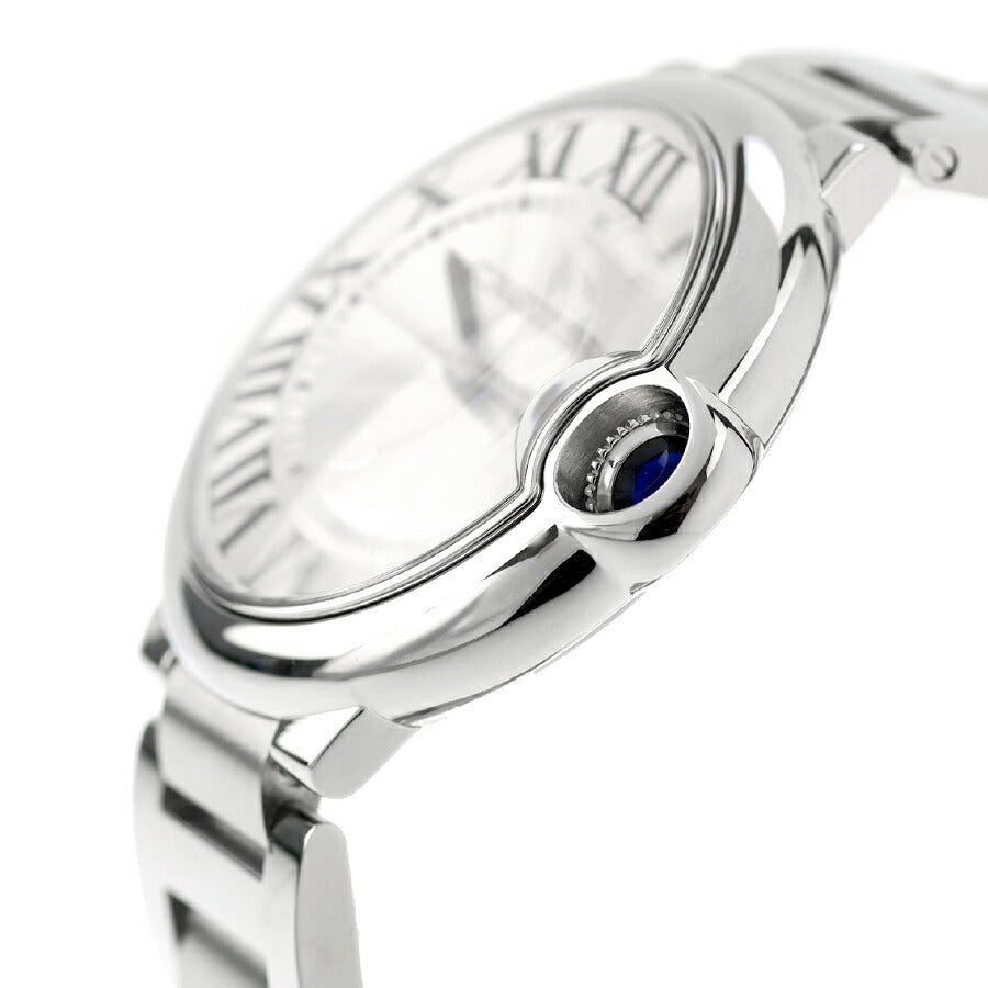 中古 仕上げ済 美品 カルティエ Cartier バロンブルー Ballon Bleu 36mm ユニセックス W69011Z4 アナログ 腕時計 ブランド レディース UW-CA-BB-00001