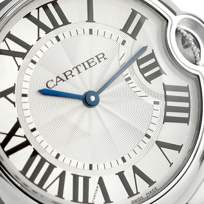 中古 仕上げ済 美品 カルティエ Cartier バロンブルー Ballon Bleu 36mm ユニセックス W69011Z4 アナログ 腕時計 ブランド レディース UW-CA-BB-00001