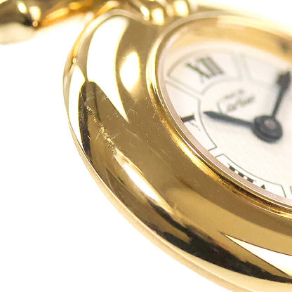 中古 美品 カルティエ Cartier マストコリゼ ヴェルメイユSM シルバー925 ビンテージ ブランド純正ベルト W1009954 腕時計 レディース UW-CA-OT-00004