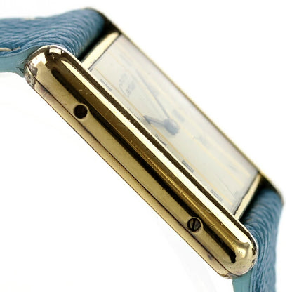 Used Cartier Must Tank Vermeil LM Vertical Roman Silver 925 External Belt Unused 590005 Watch Brand Ladies UW-CA-TK-00005