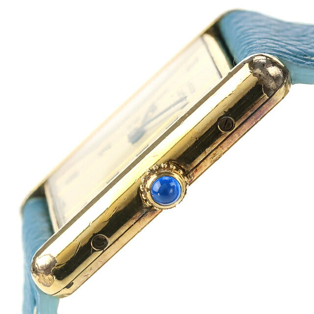 中古 カルティエ Cartier マスト タンク ヴェルメイユ LM 縦ローマ