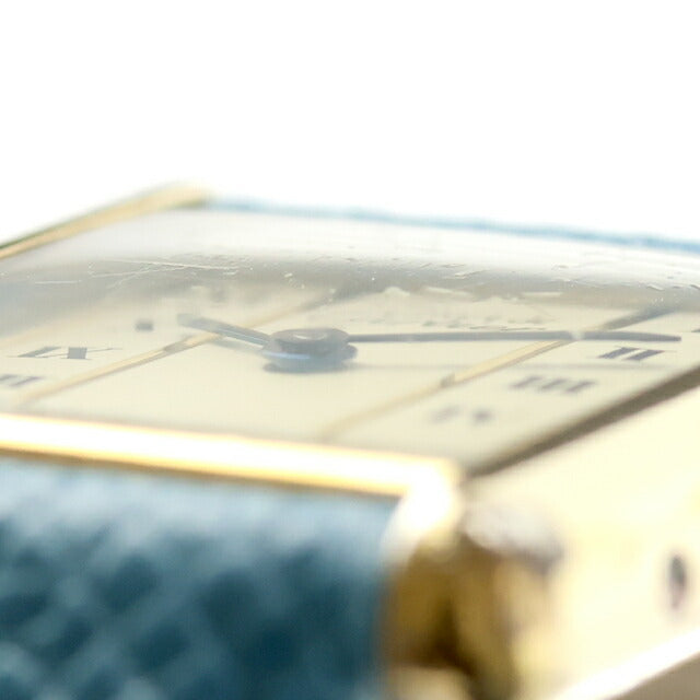 中古 カルティエ Cartier マスト タンク ヴェルメイユ LM 縦ローマ